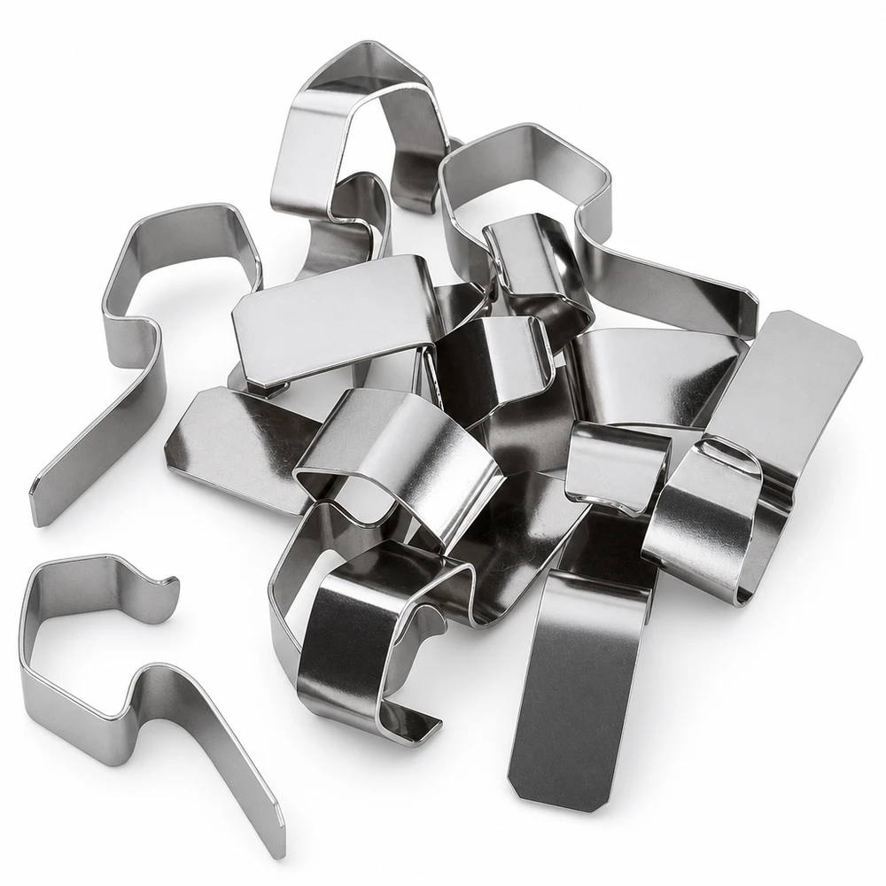 Pinza per conserve Pila di pinze per conserve in acciaio inox argentato per conservare i vasi con diverse angolazioni