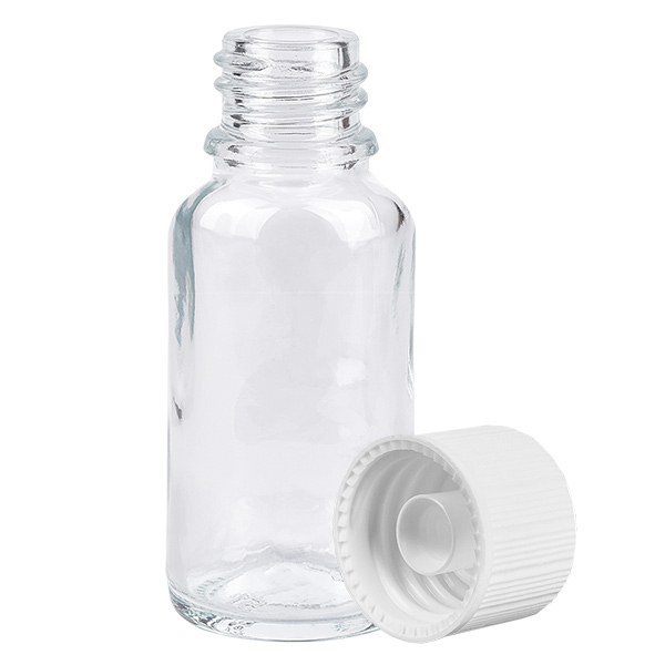 Flacone da 20 ml 6 mm SV nero STD ClearLine UT18/20