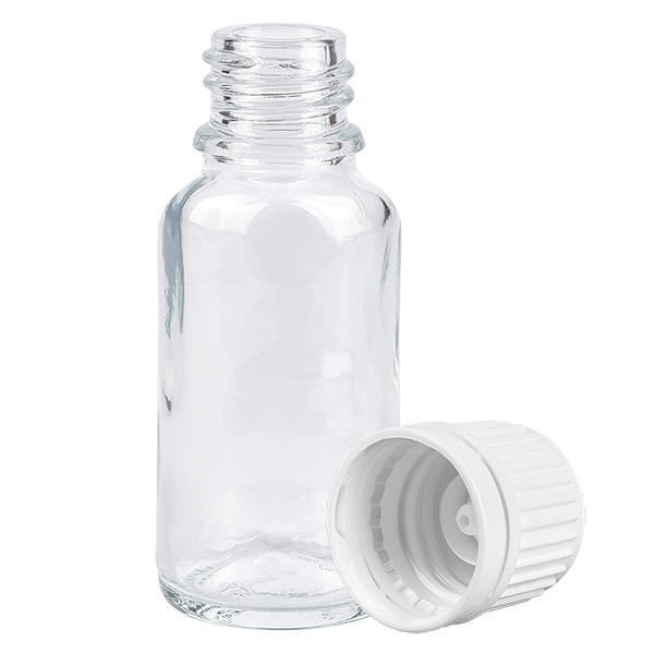 Bottiglia da 20ml 11mm SV bianco STD ClearLine UT18/20