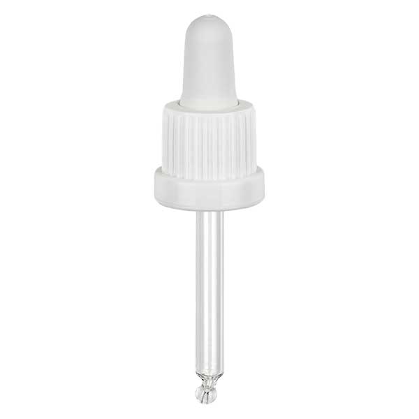 PiV. bianco DIN18, lunghezza pipetta 53,5 mm OV. PiV. bianco DIN18, lunghezza pipetta 53,5 mm OV.