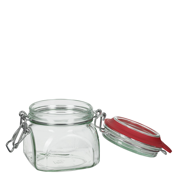 Barattolo da 370 ml tipo G con tappo girevole UNiTWIST.