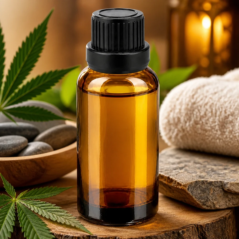 Flacone contagocce da 30 ml 2 mm nero OV BrownLine UT18/30 Bottiglia in vetro marrone da 30 ml con coperchio nero a prova di perdite per prodotti cosmetici
