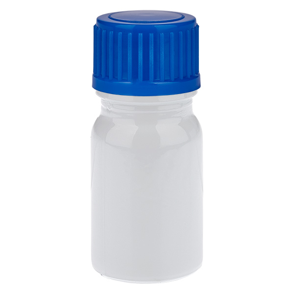 Flacone da 5 ml con tappo a vite da 11 mm blu standard WhiteLine UT18/5