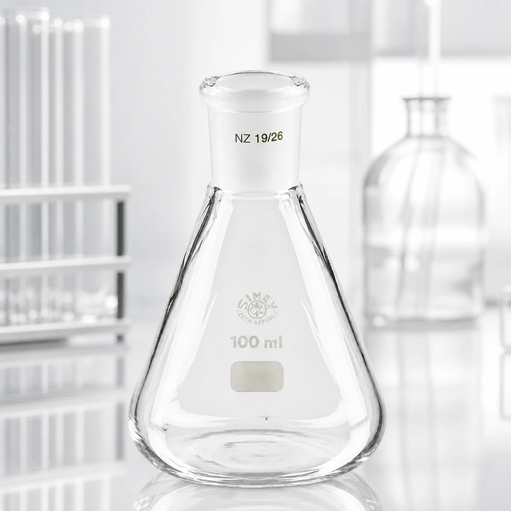 Beuta da 100 ml con giunto standard smerigliato (19/26)