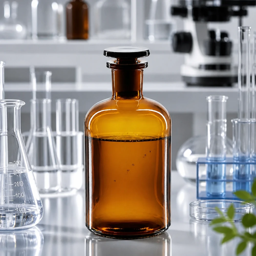 Bottiglia a spalla tonda 250ml marrone collo stretto in vetro tappo Fiaschetta da farmacia classica da 250 ml in vetro ambrato a collo stretto con tappo in vetro per prodotti chimici da laboratorio