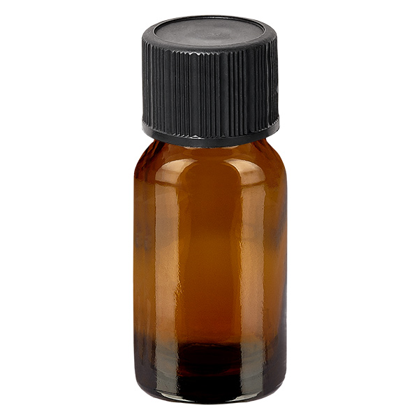 Flacone contagocce da 10 ml 1 mm nero STD BrownLine UT18/10