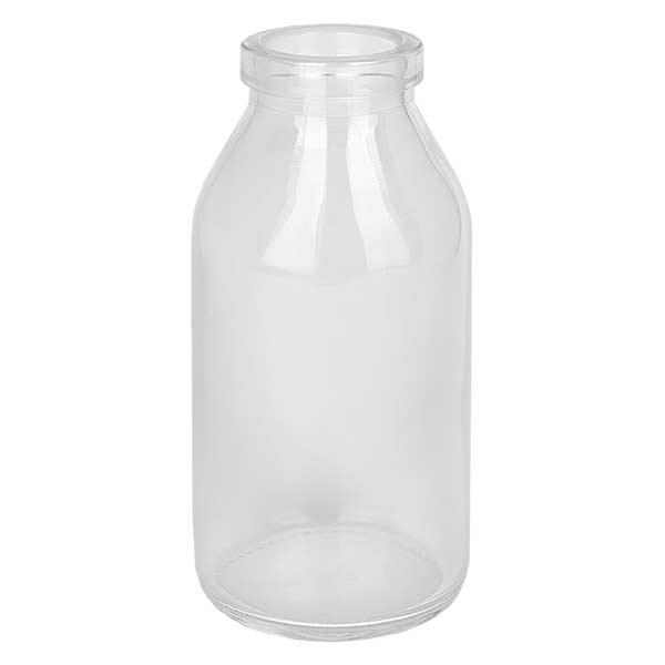 Tondo 100ml trasparente, apertura 22mm, senza tappo 22/26 Tondo 100ml trasparente, apertura 22mm, senza tappo 22/26