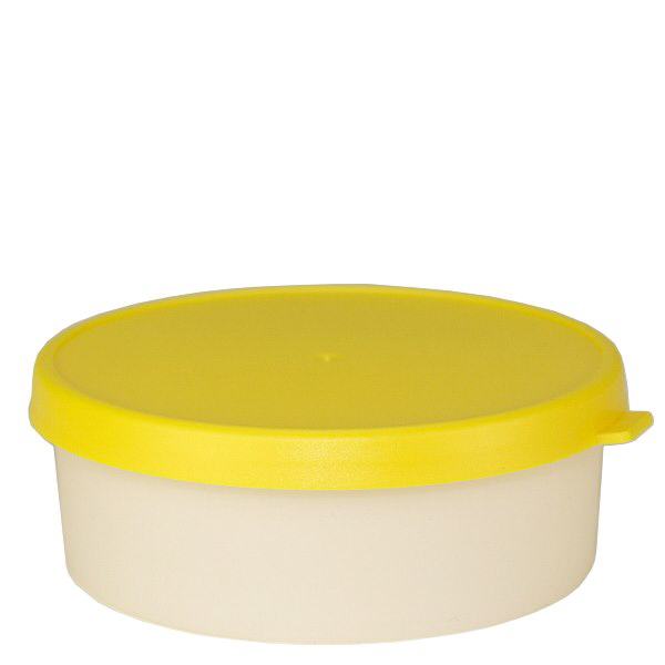 Vaso universale piatto in plastica (vaso per espettorato) 90ml Vaso universale piatto in plastica (vaso per espettorato) 90ml