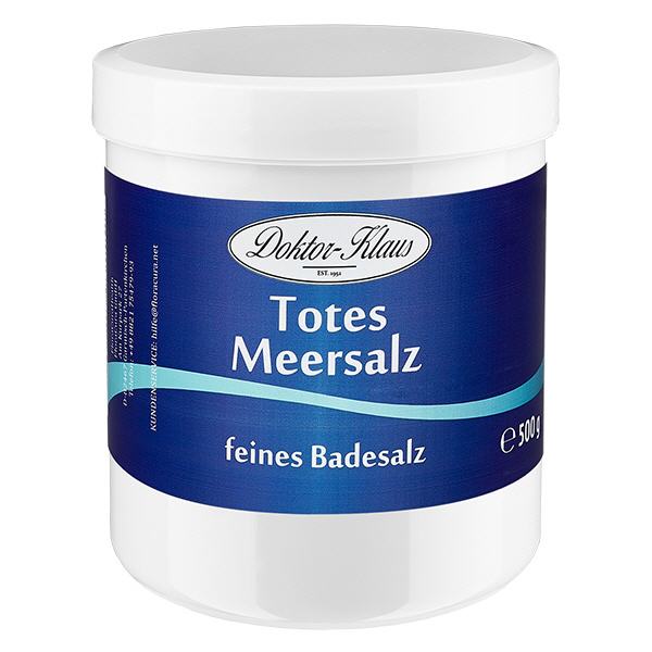 500g Sali da bagno Premium del Mar Morto Doktor-Klaus 500g Sali da bagno Premium del Mar Morto Doktor-Klaus