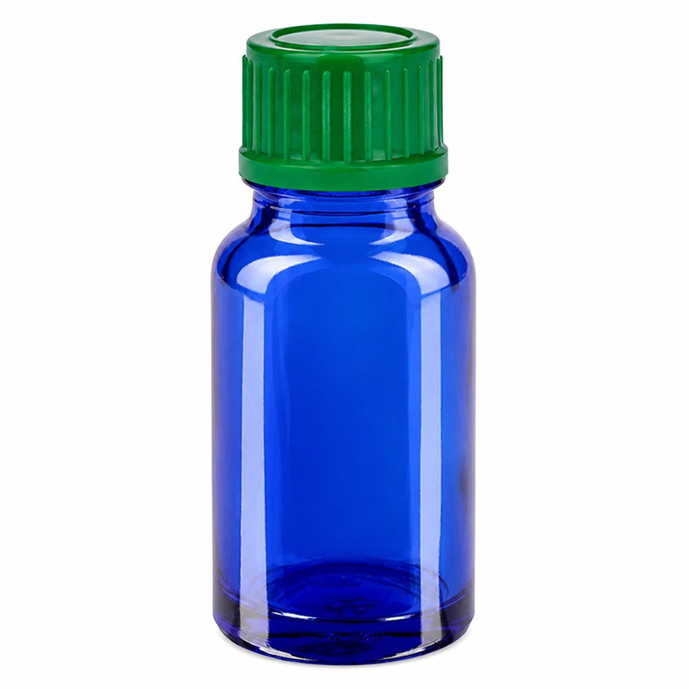 Bottiglia da 10ml 11mm SV verde STD BlueLine UT18/10 Flacone compatto da 10 ml blu verde 11 mm SV STD BlueLine UT18/10 per piccole quantità