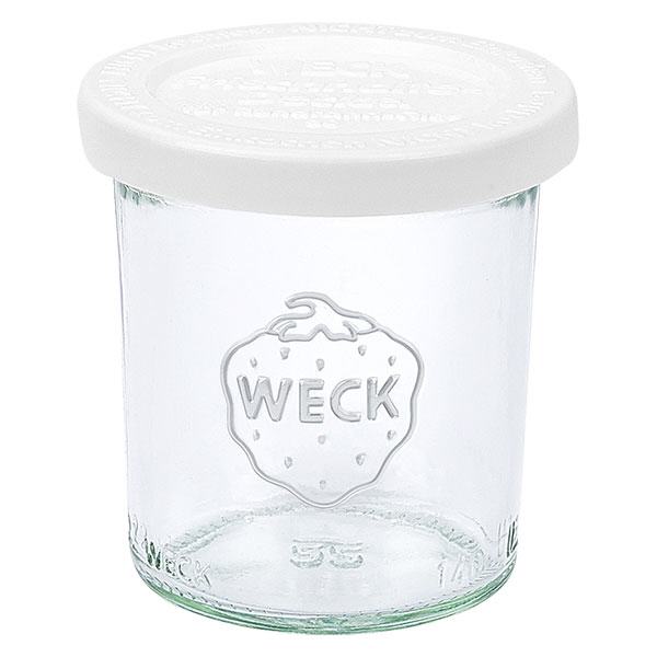 Bicchieri da 140 ml con coperchio salvafreschezza WECK RR60