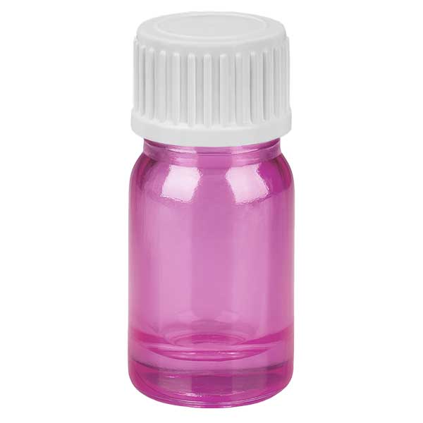 Flacone contagocce da 5 ml 0,9 mm bianco standard PurpleLine UT18/5