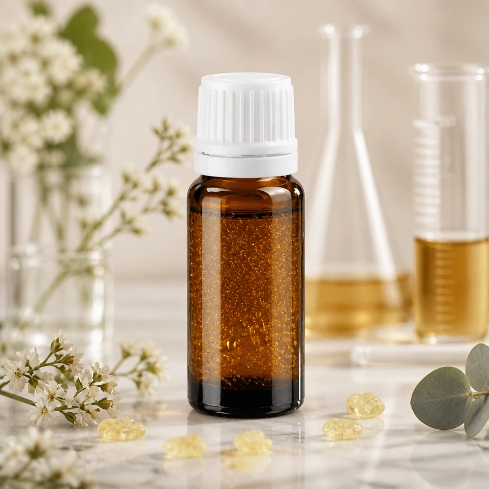 Flacone contagocce medico da 10 ml in vetro ambrato con tappo di sicurezza bianco