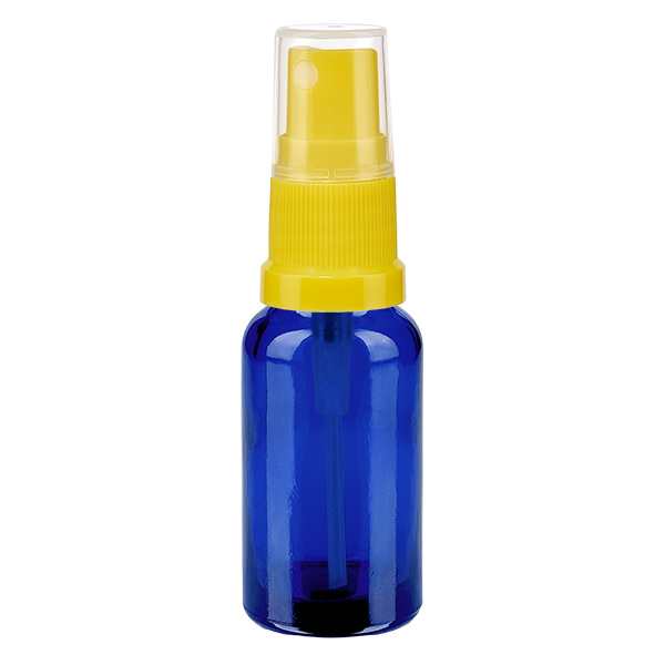 Flacone spray da 20 ml giallo/trasparente STD BlueLine UT18/20