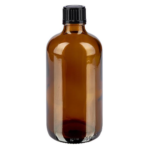 100ml marrone Apofl. SV STD nero/11mm ApoGlas 100ml marrone Apofl. SV STD nero/11mm ApoGlas
