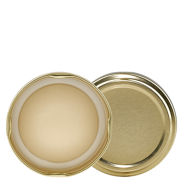 Coperchio BasicSeal oro da 58 mm (TO58) UNiTWIST