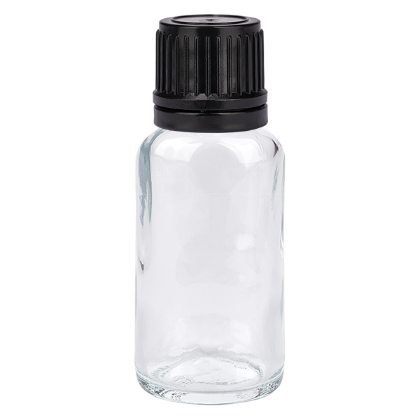 Flacone da 20 ml (globuli) 3 mm GR s. STD ClearL. UT18/20