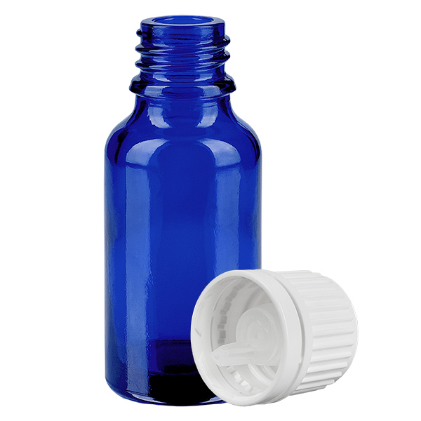 Flacone contagocce da 20 ml 0,7 mm bianco OV BlueLine UT18/20