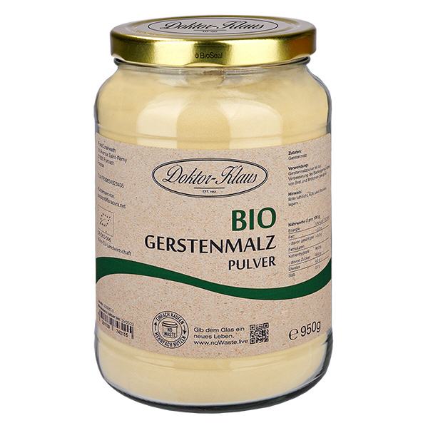 700g Malto d'orzo biologico in polvere Doktor-Klaus noWaste