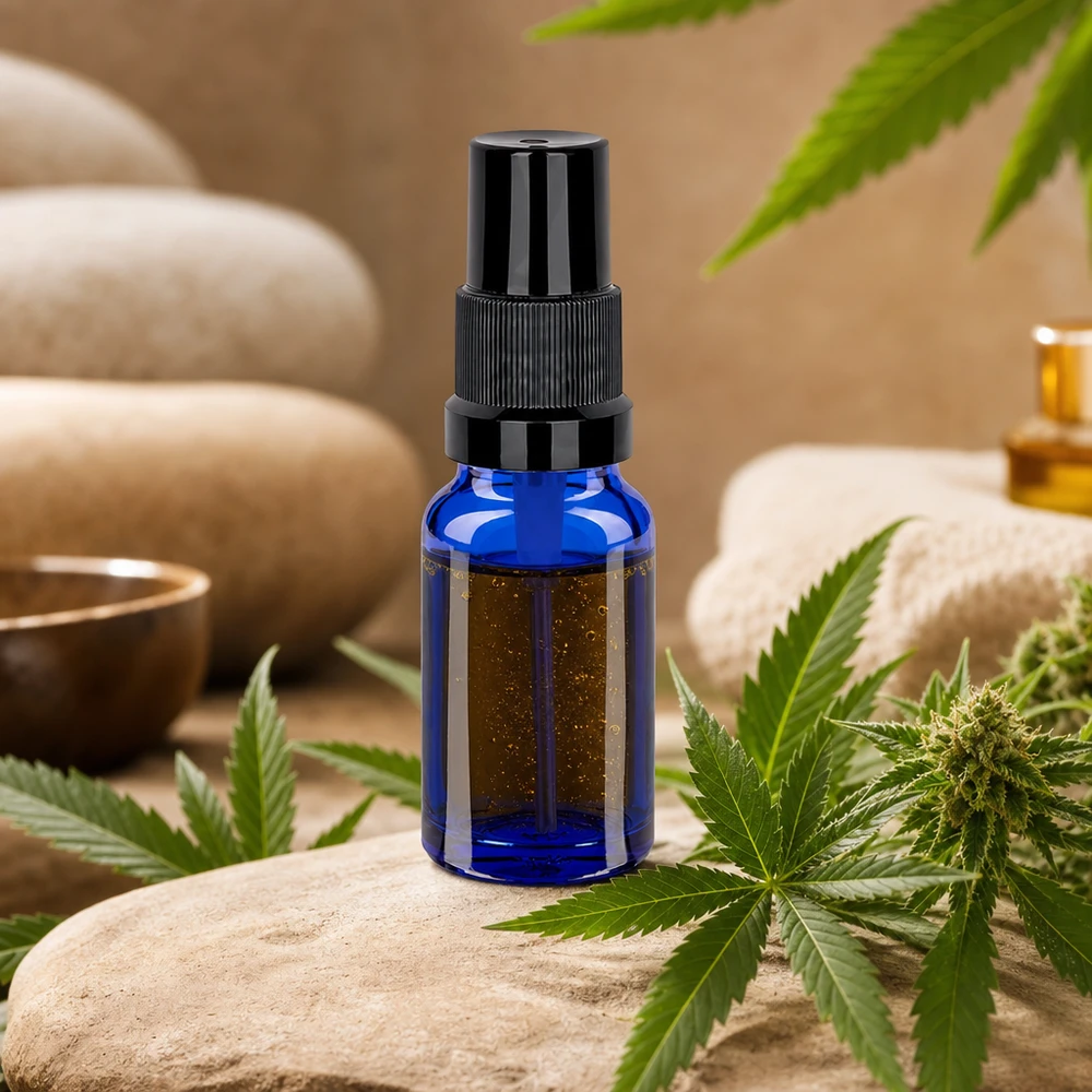 Flacone spray da 10 ml nero STD BlueLine UT18/10 Versatile flacone spray da 10 ml STD BlueLine UT18/10 per applicazioni di profumeria, cosmetica e benessere