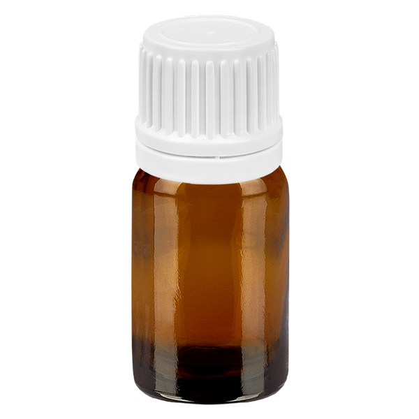 Flacone contagocce da 5 ml 0,7 mm bianco OV BrownLine UT18/5