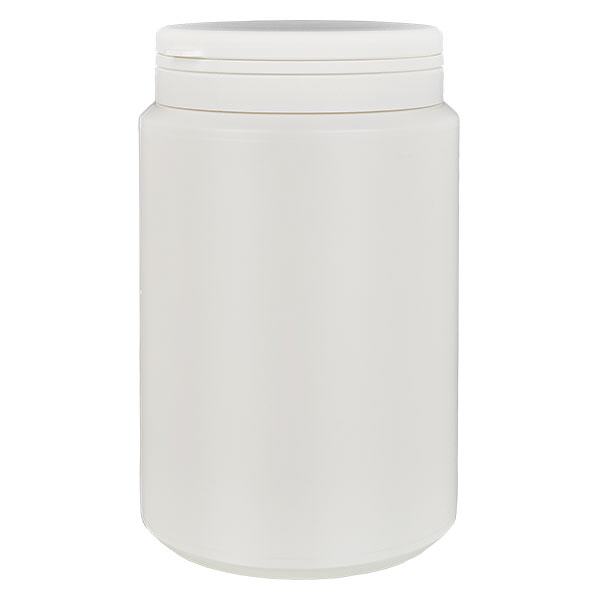 Scatola per capsule 1000 ml bianco con Jaycap OV bianco Scatola per capsule 1000 ml bianco con Jaycap OV bianco