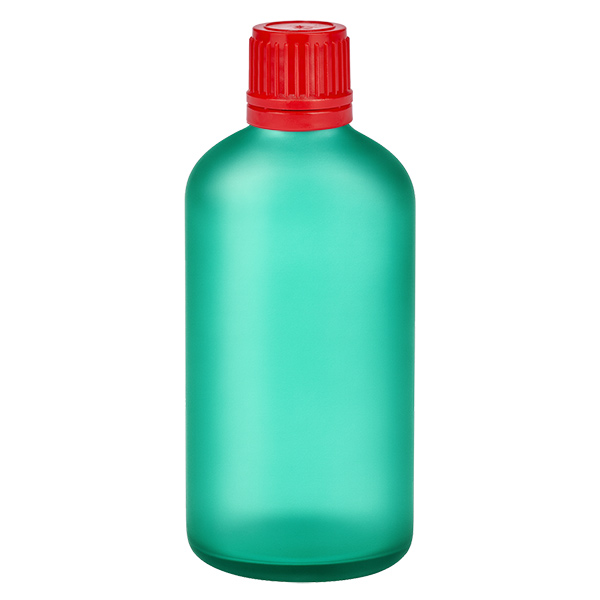 Flacone da 100 ml 11mm SV rosso OV GreenLine UT18/100