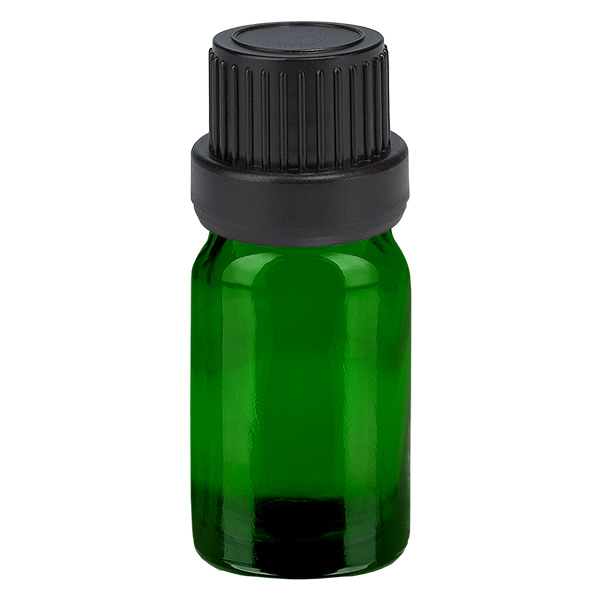 Flacone contagocce da 5ml 2mm nero OV GreenLine UT18/5