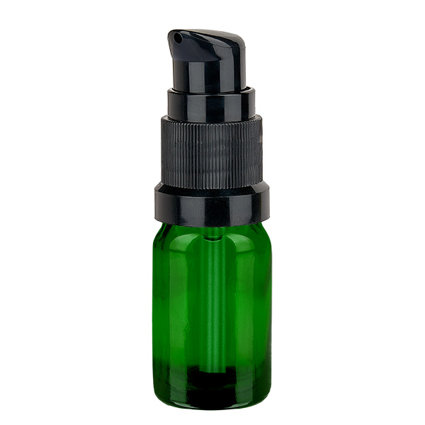 Flacone a pompa da 5 ml nero STD GreenLine UT18/5