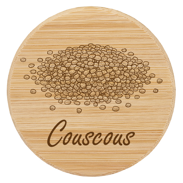 Contenitore in legno "Couscous" per WECK RR100 Contenitore in legno "Couscous" per WECK RR100