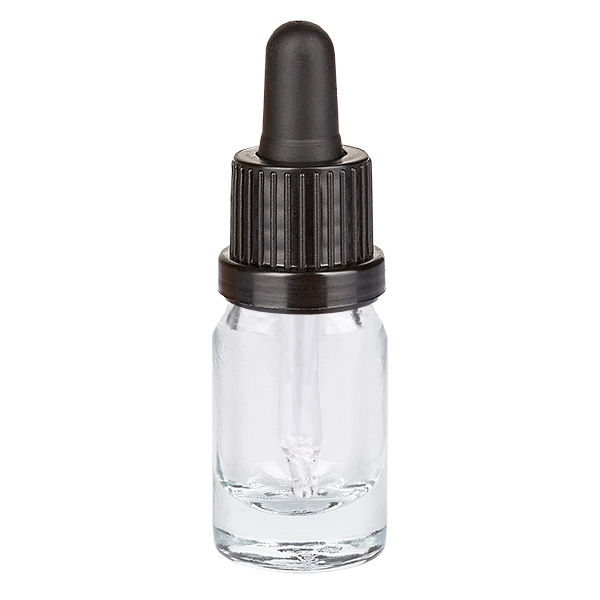 Flacone per pipette da 5 ml nero OV ClearLine UT18/5 Flacone per pipette da 5 ml nero OV ClearLine UT18/5