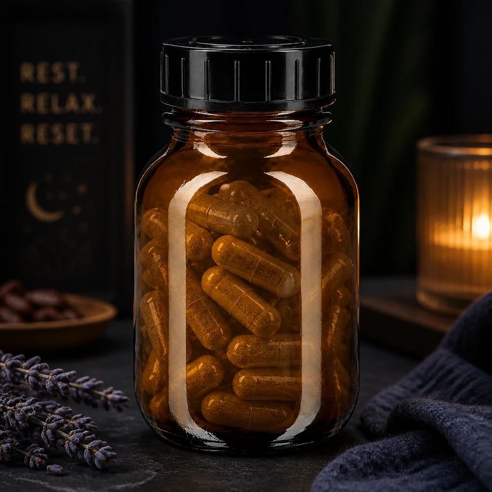Bottiglia a collo largo da 50ml in vetro ambrato con tappo a vite Barattolo a bocca larga da 50 ml, protetto dalla luce, in vetro ambrato e con tappo a vite resistente ai bambini.