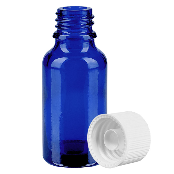 Bottiglia da 20ml 11mm SV bianco STD BlueLine UT18/20