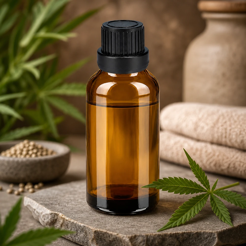 Bottiglia da 30ml 11mm SV nero OV BrownLine UT18/30 Flacone in vetro da 30 ml di qualità farmaceutica con tappo ermetico per una lunga durata.