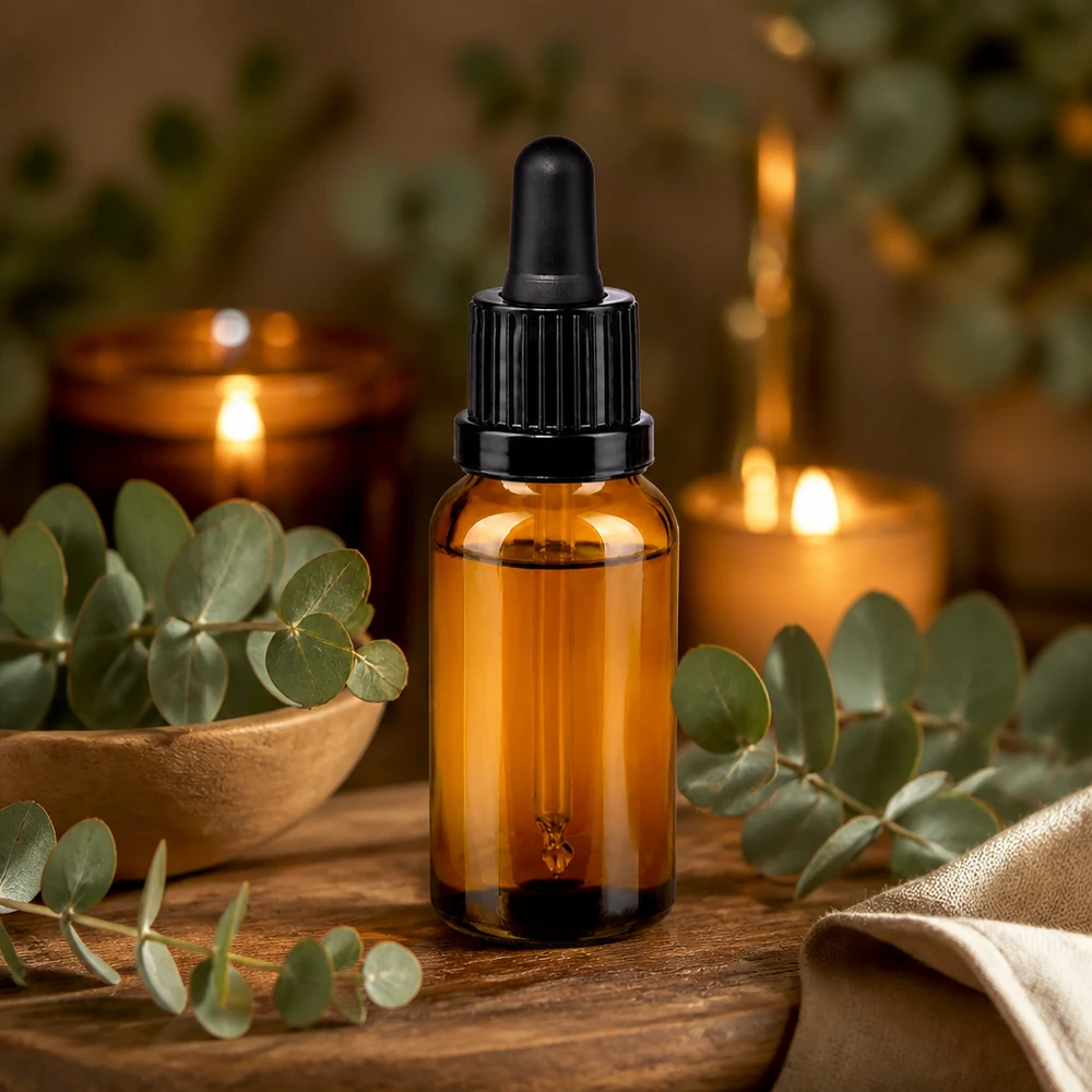 Bottiglia per pipette da 20 ml nera OV BrownLine UT18/20 Pratico flacone in vetro da 20 ml con pipetta in vetro e tappo a prova di bambino per uso domestico