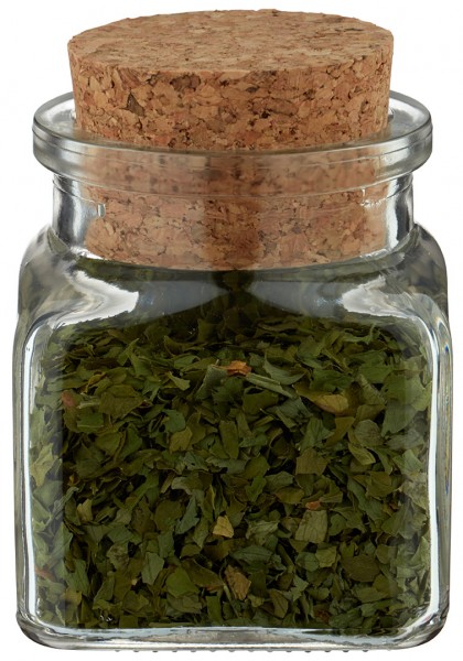 Idea barattolo per spezie: Quadratus 120ml trasparente, apertura 39mm, con tappo di sughero 38