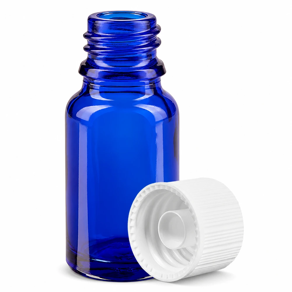 Flacone da 10ml 11mm SV bianco STD BlueLine UT18/10 Flacone da 10ml 11mm SV bianco STD BlueLine UT18/10