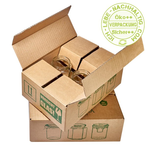 Barattolo di vetro rotondo da 390 ml con coperchio BasicSeal argento UNiTWIST