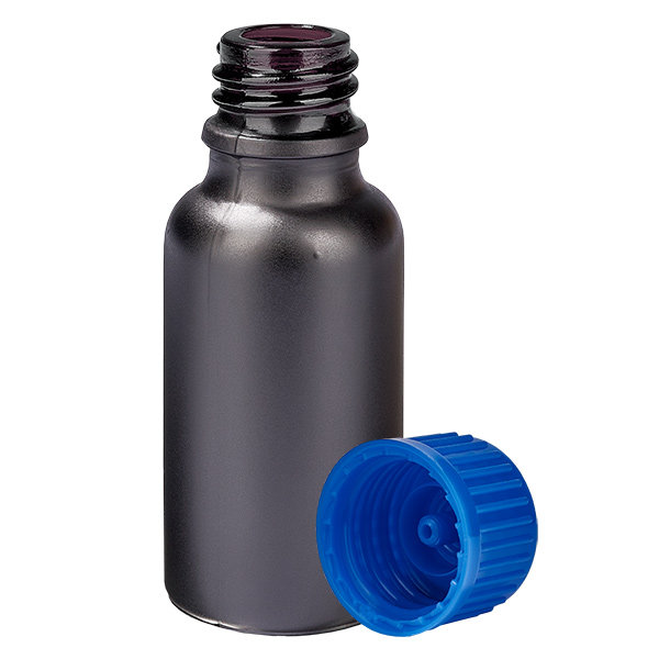 Bottiglia da 20ml 11mm SV blu STD BlackLine UT18/20