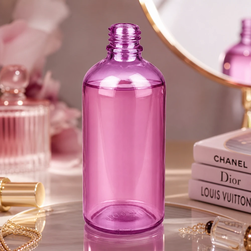 Bottiglia da farmacia da 100 ml PurpleLine UT18/100 UNiTWIST Flacone da farmacia 100ml PurpleLine con protezione UV grazie al vetro viola e al tappo sicuro
