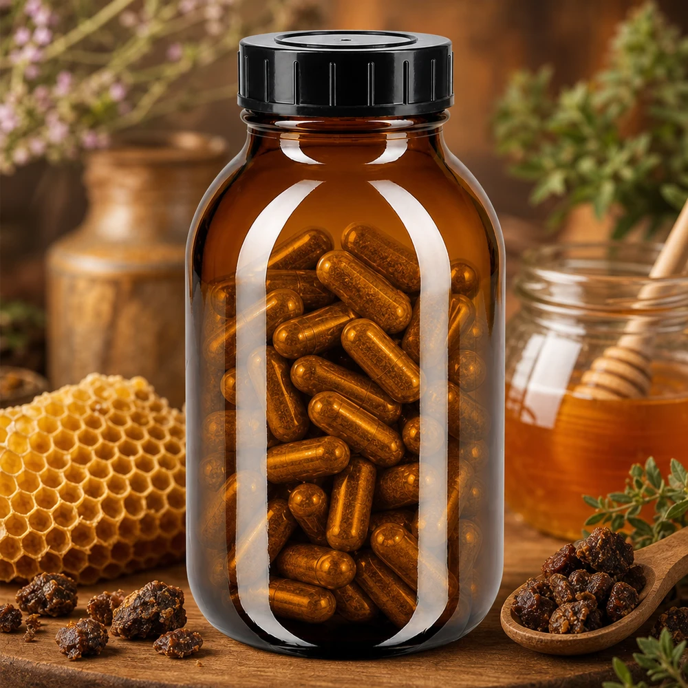 Bottiglia a collo largo da 500ml in vetro ambrato con tappo a vite Bottiglia in vetro da 500 ml in elegante marrone con ampia apertura per un facile riempimento e svuotamento