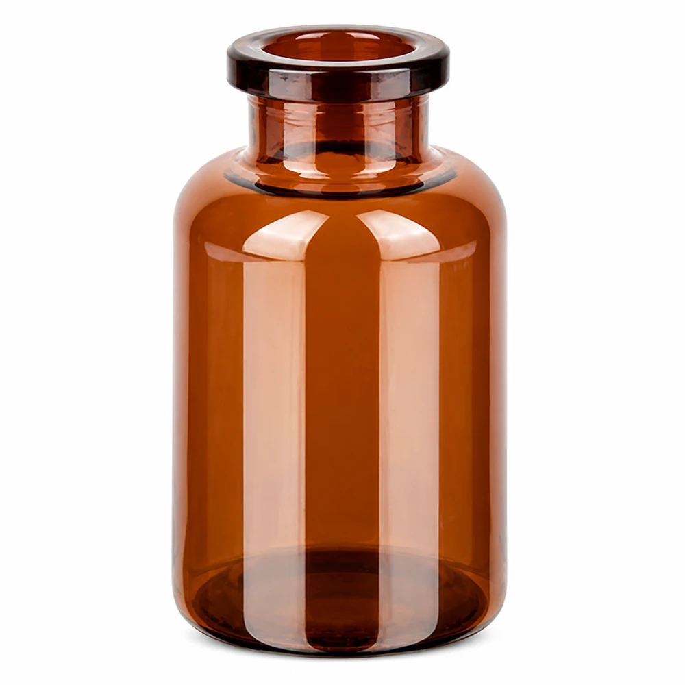 Flacone per iniezione in vetro ambrato 20ml Braunglas Vial 20ml UV-geschützt für sterile Arzneimittelabfüllung geeignet