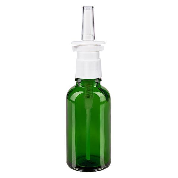 Flacone spray nasale verde 30ml bianco/tr. STD ApoGlas