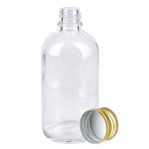 Flacone da 100 ml 11 mm SV Alu-Go. STD ClearL. UT18/100