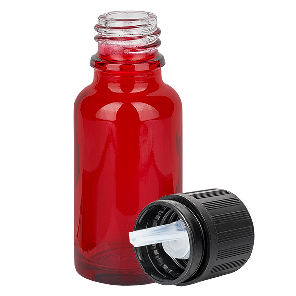 Flacone contagocce da 20 ml 1mm s. OV KiSi Bli RedL. UT18/20