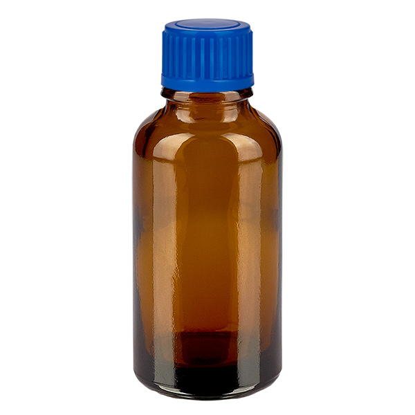 Bottiglia da 30ml 11mm SV blu STD BrownLine UT18/30