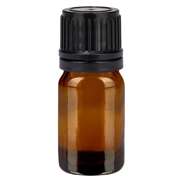 Bottiglia da 5ml 11mm SV nero OV BrownLine UT18/5