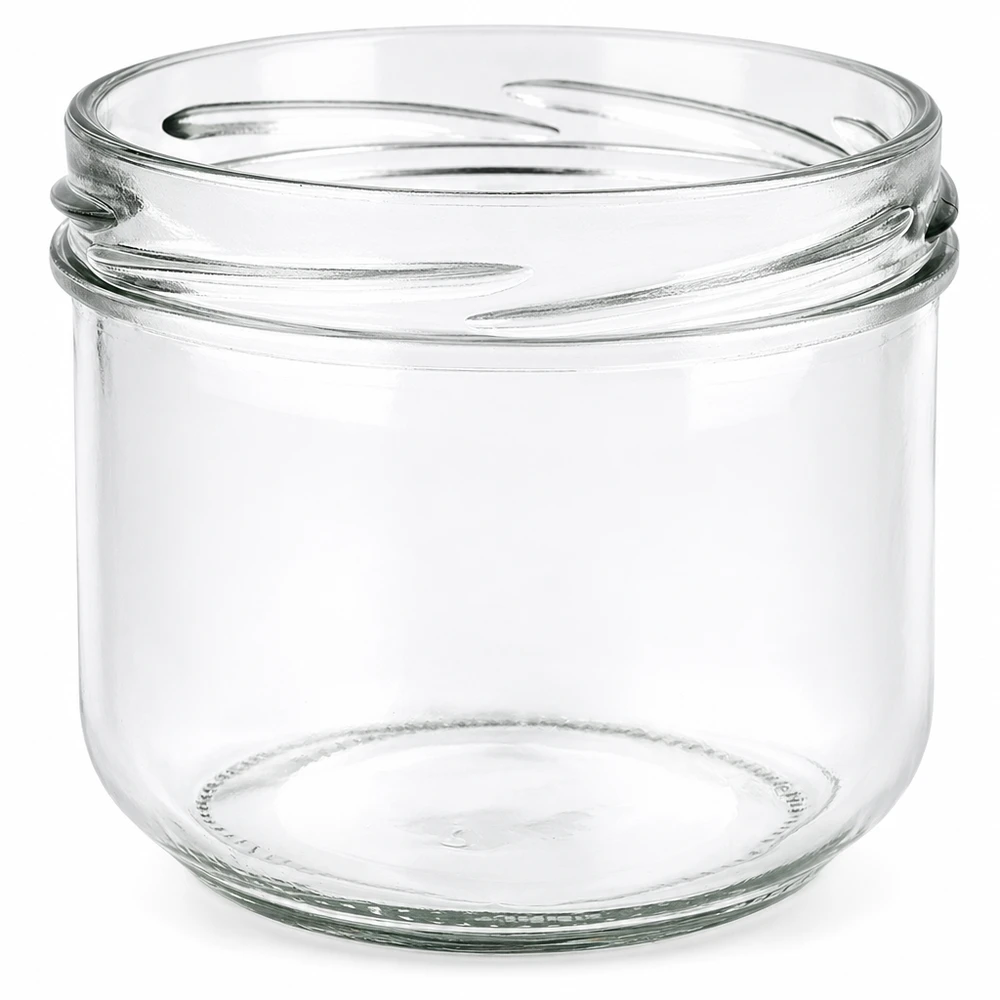 UNiTWIST Sturz260 - Vaso rotondo capacità 260ml TO82 UNiTWIST Sturz260 vaso rotondo 260ml TO82 vaso da conserva trasparente vuoto senza coperchio