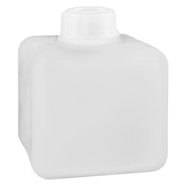 Bottiglia per prodotti chimici 500ml, collo stretto in PE-HD, colore naturale Bottiglia per prodotti chimici 500ml, collo stretto in PE-HD, colore naturale