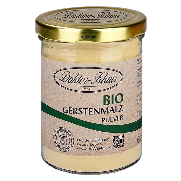 190 g di malto d'orzo biologico in polvere Doktor-Klaus noWaste